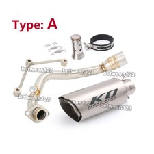 Silenciador de escape para motocicleta Yamaha Zuma 125 BWS 125 2002-2021 tubo de ligação média comprar usado  Enviando para Brazil