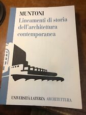 A.muntoni lineamenti storia usato  Borgo Virgilio