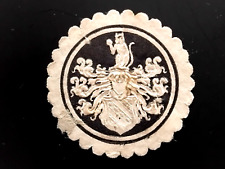 Siegelmarke heraldik adel gebraucht kaufen  Großostheim