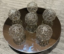Round silver chrome for sale  HATFIELD