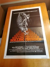 Pôster original do filme Rolling Thunder 27x41 teatro dobrado uma folha 1977 comprar usado  Enviando para Brazil