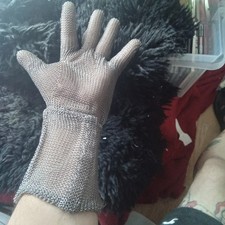 Butchers gauntlet chainmail for sale  SHILDON