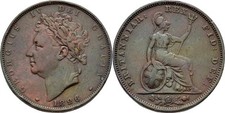 Großbritannien farthing 1826 gebraucht kaufen  München