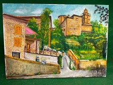Dipinto olio paesaggio usato  Roma