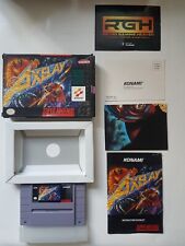 JOGO AXELAY SUPER NINTENDO EUA SNES NA CAIXA COM INSTRUÇÕES MUITO BOM CON, usado comprar usado  Enviando para Brazil