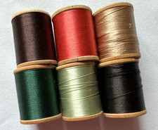 Wood spools silk for sale  Alexandria