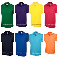 Usado, 4 X Uneek Masculino Senhoras Camisa Polo Clássico 220GSM Simples Camiseta Manga Curta UC101 comprar usado  Enviando para Brazil