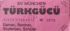 Ticket türkgücü münchen gebraucht kaufen  Deutschland