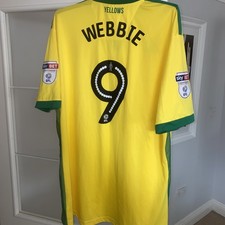 Norwich city shirt for sale  LOWESTOFT