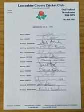 Hand signed sheet for sale  BILSTON