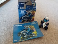 Playmobil 71092 polizeiquad gebraucht kaufen  Namborn