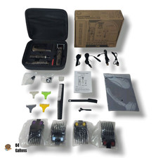 GSKY Kit de aseo profesional y cortapelos conjunto para hombre (color pistola, plata) segunda mano  Embacar hacia Mexico