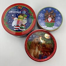 Christmas tin storage for sale  Maryland Heights