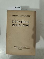 Fratelli zemganno goncourt usato  Carpi