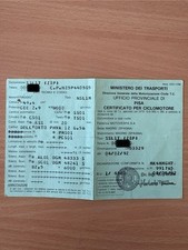 Libretto circolazione piaggio usato  Italia