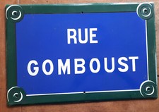 Ancienne grande plaque d'occasion  Paris XVIII