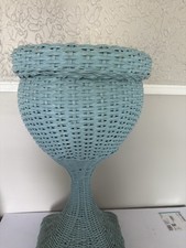 Vintage blue wicker for sale  Cleveland