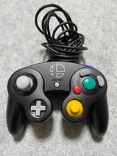 Controle oficial Nintendo GameCube Smash preto DOL-003 OEM testado limpo 1 comprar usado  Enviando para Brazil
