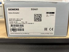 Siemens ssa61 valve for sale  WATERLOOVILLE
