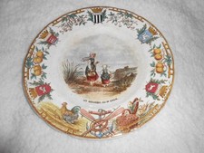 Assiettestypes bretons sarregu d'occasion  Rouen-