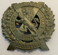 London scottish cap for sale  LONDON