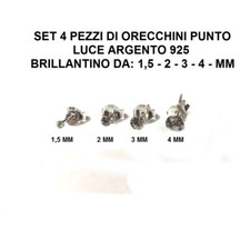 Pezzi orecchino argento usato  Massa di Somma