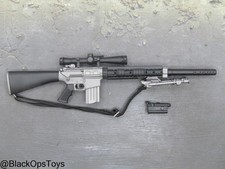 Rifle sniper SR25 brinquedo escala 1/6 com conjunto de acessórios comprar usado  Enviando para Brazil