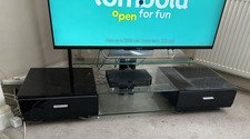 Large black glass for sale  NEW MALDEN