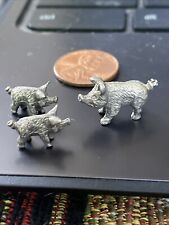 Mini pewter pig for sale  Arcadia