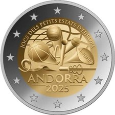 Euro andorra 2025 usato  Trani