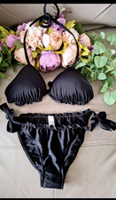 Asos black string for sale  MATLOCK