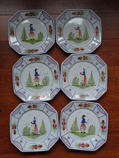 Larges octagonal plates d'occasion  Expédié en Belgium