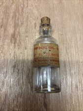 Vintage glass bottle for sale  LINCOLN