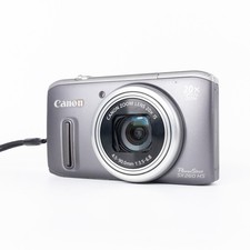 Usado, *READ* Canon PowerShot SX260 HS 12.1MP 20X Zoom Digital Camera - Silver comprar usado  Enviando para Brazil