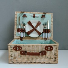 Valigia picnic vintage usato  Vilminore di Scalve