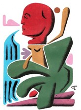 Contemporary art acrylic d'occasion  Expédié en Belgium