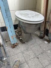 Stainless steel toilets for sale  WIMBORNE