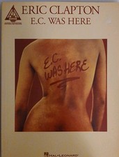 ERIC CLAPTON GUITARRA TAB / TABLATURA / E.C. WAS HERRE/LIVRO DE CANÇÕES DE GUITARRA comprar usado  Enviando para Brazil