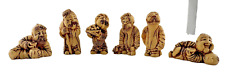 Netsuke figures carved for sale  Dover