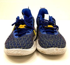 Tênis esportivo Under Armour masculino azul multicolorido malha curry baixo 9,5 usado comprar usado  Enviando para Brazil