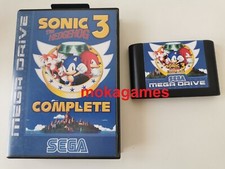 Sonic 3 Complete Sega Mega Drive PAL Megadrive US Genesis English language, usado comprar usado  Enviando para Brazil