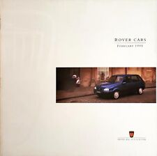 Rover cars brochure for sale  BIGGLESWADE