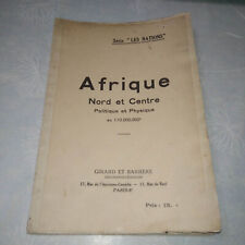 Carte afrique coloniale d'occasion  Lille-