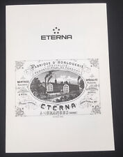 Eterna uhren zertifikat gebraucht kaufen  Frankfurt am Main