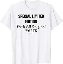 Camiseta engraçada edição limitada especial com todas as peças originais comprar usado  Enviando para Brazil