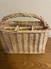 Vintage wicker silverware for sale  South Bend
