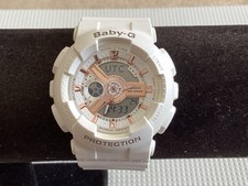 Casio baby white for sale  MARCH