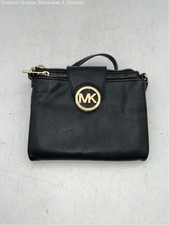 Bolsa tiracolo feminina Michael Kors bolsa troca alça ajustável couro preto comprar usado  Enviando para Brazil