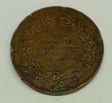 Médaille exposition universel d'occasion  Trith-Saint-Léger