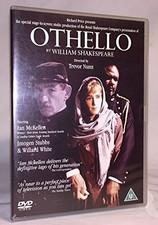 Othello dvd 1990 for sale  UK